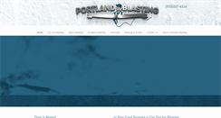 Desktop Screenshot of portlandblasting.com